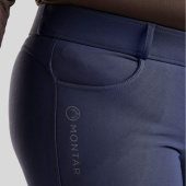 Ridbyxor Megan Yati Curve Full Grip Marinblå Ridbyxor Megan Yati Curve Full Grip Marinblå
