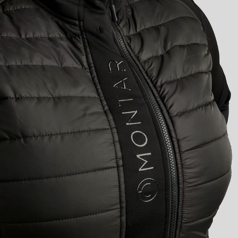 Hybridväst Emma Softshell Curve Svart