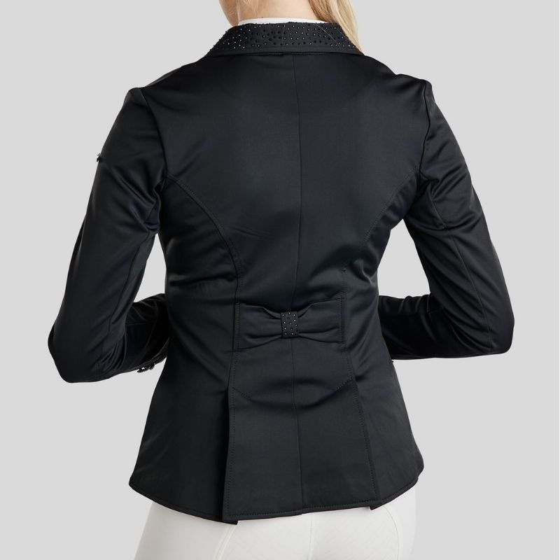Kort Dressyrfrack Softshell Svart