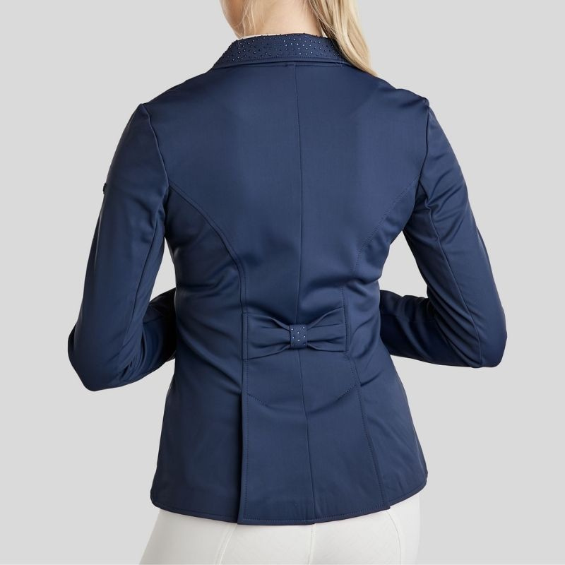 Kort Dressyrfrack Softshell Marinblå