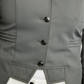 Kort frack MoKylie Softshell Gun Metal Crystals Grå Kort frack MoKylie Softshell Gun Metal Crystals Grå