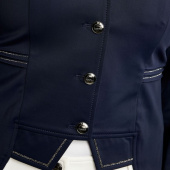 Kort frack MoKylie Softshell Gun Metal Crystals Marinblå Kort frack MoKylie Softshell Gun Metal Crystals Marinblå
