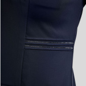Kort frack MoKylie Softshell Gun Metal Crystals Marinblå Kort frack MoKylie Softshell Gun Metal Crystals Marinblå