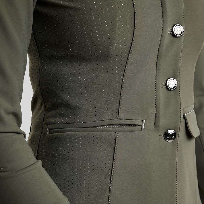 Tävlingskavaj MoZida Refined Lasercut Forest Green