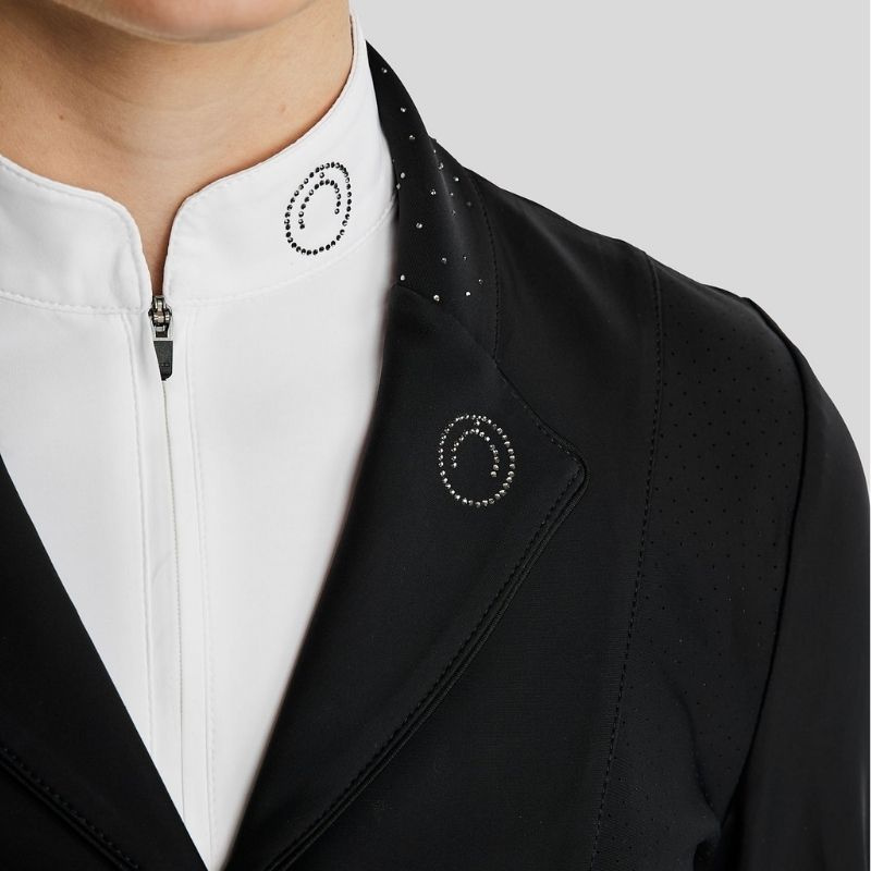 Tävlingskavaj MoZida Refined Lasercut Svart
