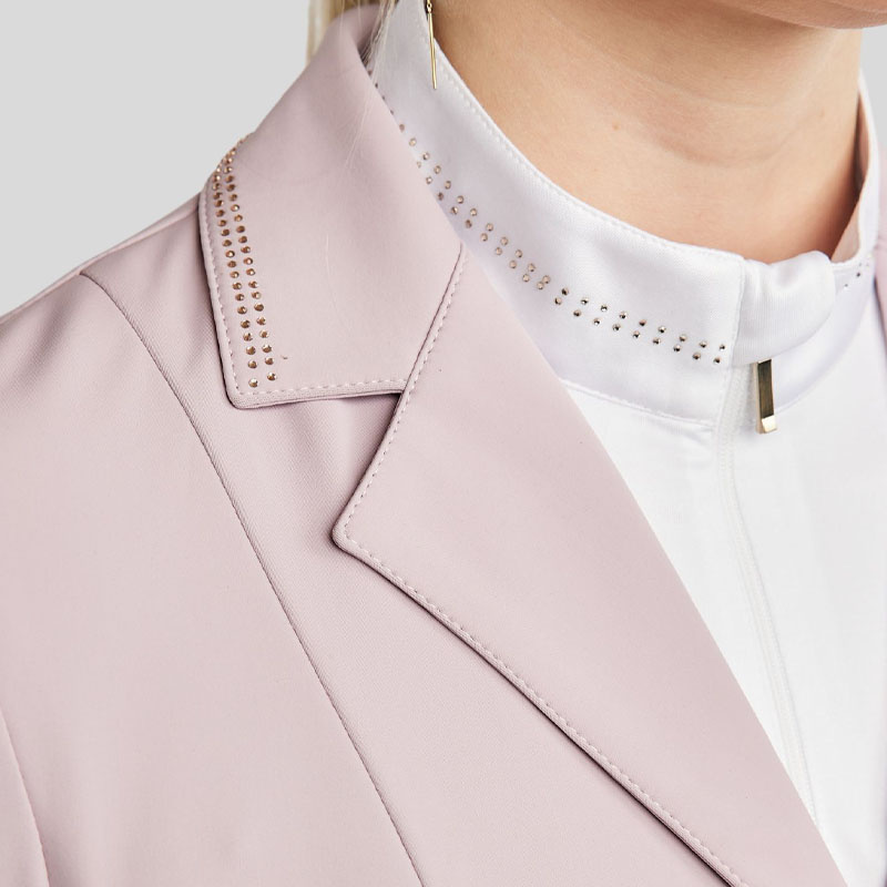 Tävlingskavaj MoBlair Softshell Champagne Crystals Cheeky Pink