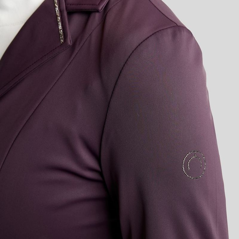 Tävlingskavaj MoKira Softshell Gun Metal Crystals Fig