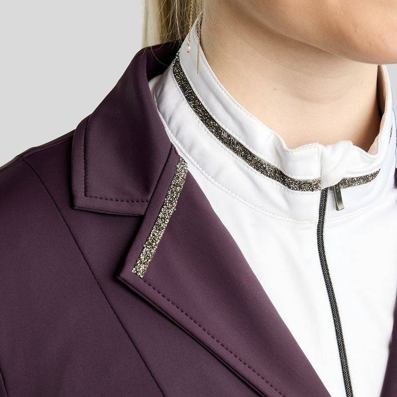 Tävlingskavaj MoKelly Softshell Gun Metal Crystals Fig