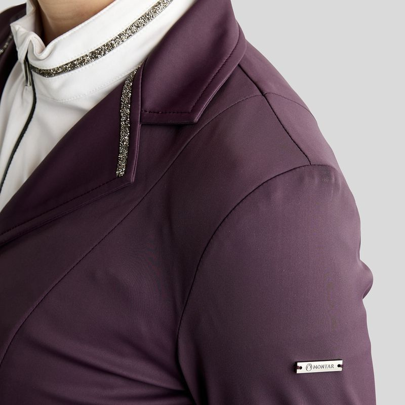 Tävlingskavaj MoKelly Softshell Gun Metal Crystals Fig
