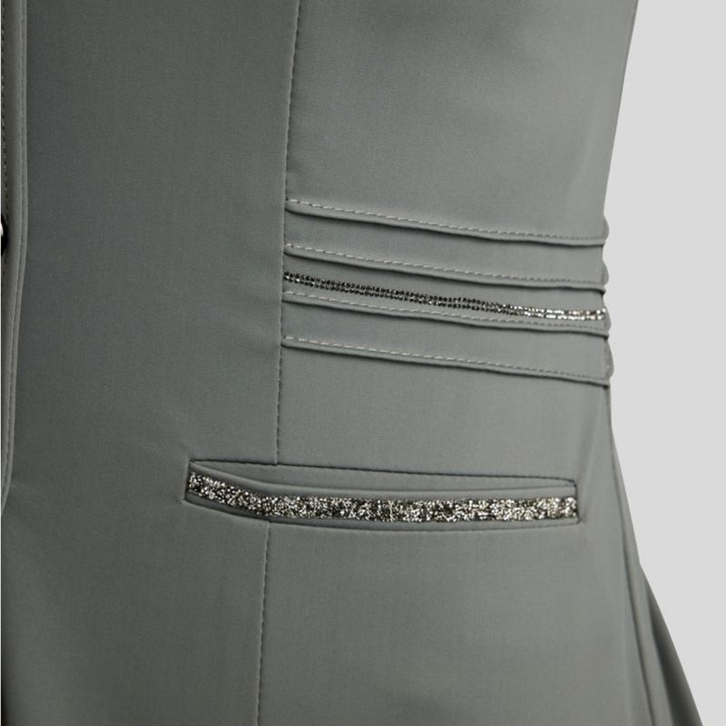 Tävlingskavaj MoKelly Softshell Gun Metal Crystals Grå