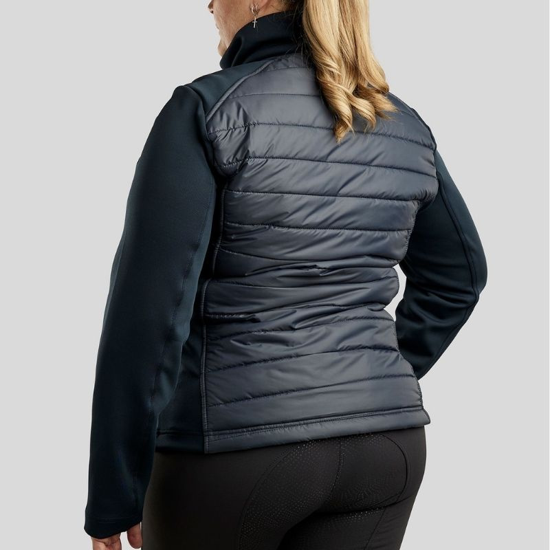 Hybridjacka Emma Softshell Curve Marinblå