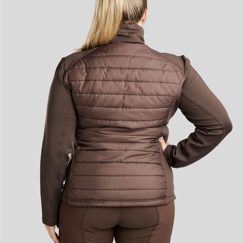 Hybridjacka Emma Softshell Curve Brun