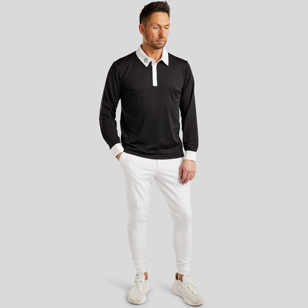 Tävlingströja Herr MoWill Long Sleeve Svart