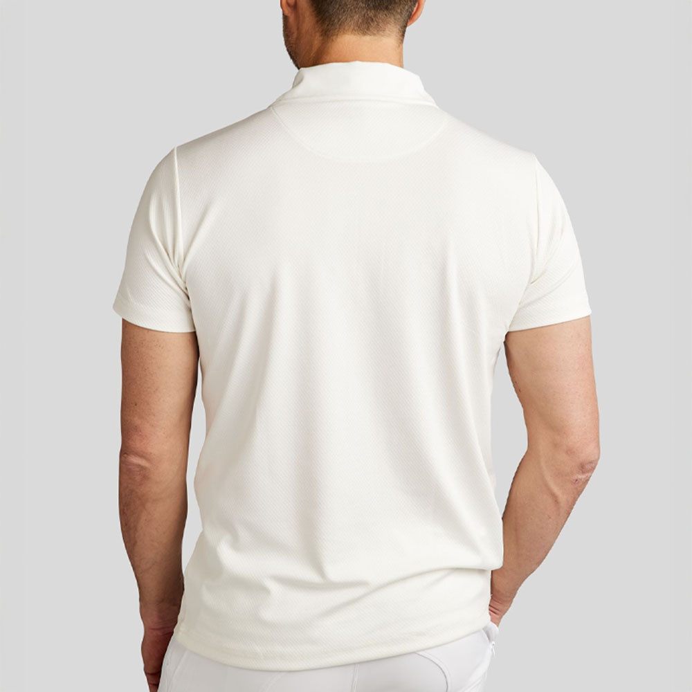 Tävlingströja Herr MoWill Short Sleeve Vit