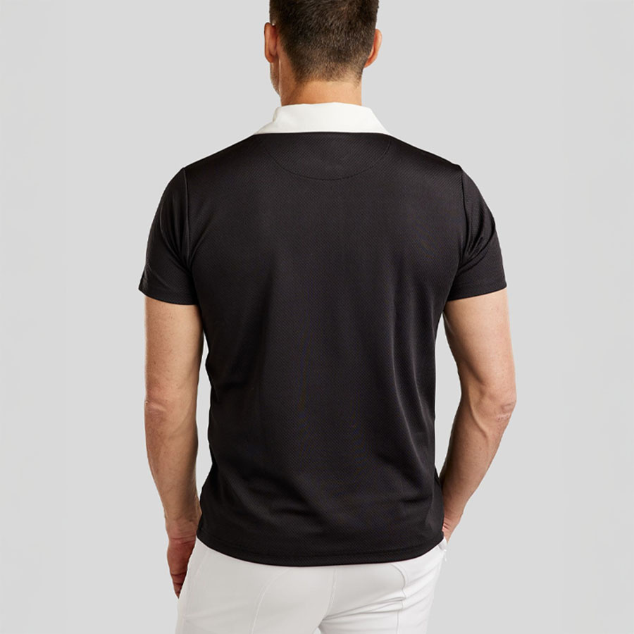 Tävlingströja Herr MoWill Short Sleeve Svart