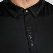 Polotröja Herr Clubwear Svart Polotröja Herr Clubwear Svart