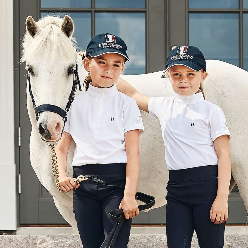Tävlingstopp Barn/Junior Classic Short Sleeve Vit