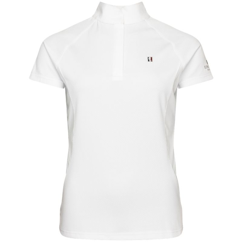Tävlingstopp Barn/Junior Classic Short Sleeve Vit