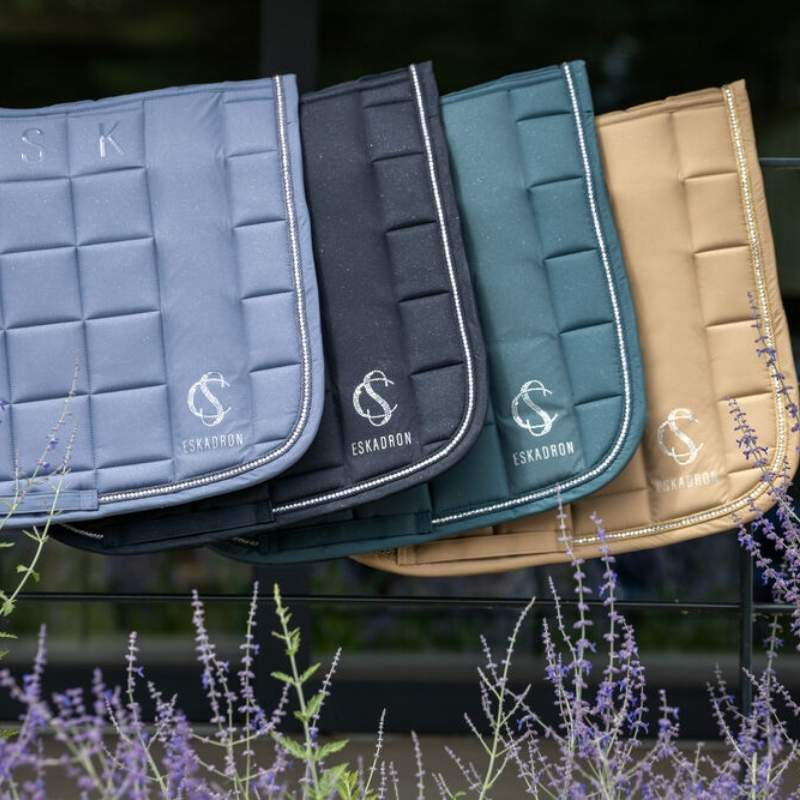 Dressyrschabrak Biq Square Sparkle Classic Sports Grön