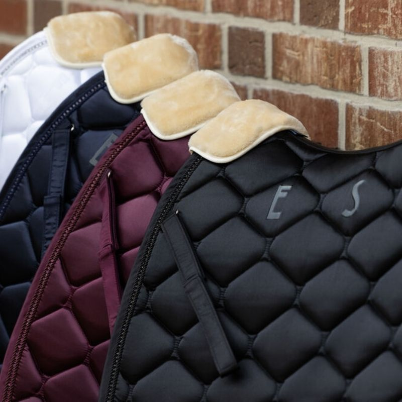 Dressyrschabrak Satin Crystal Svart