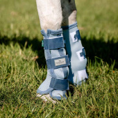 Flugbenskydd Fly Boots Ljusblå/Blå/Silver Flugbenskydd Fly Boots Ljusblå/Blå/Silver