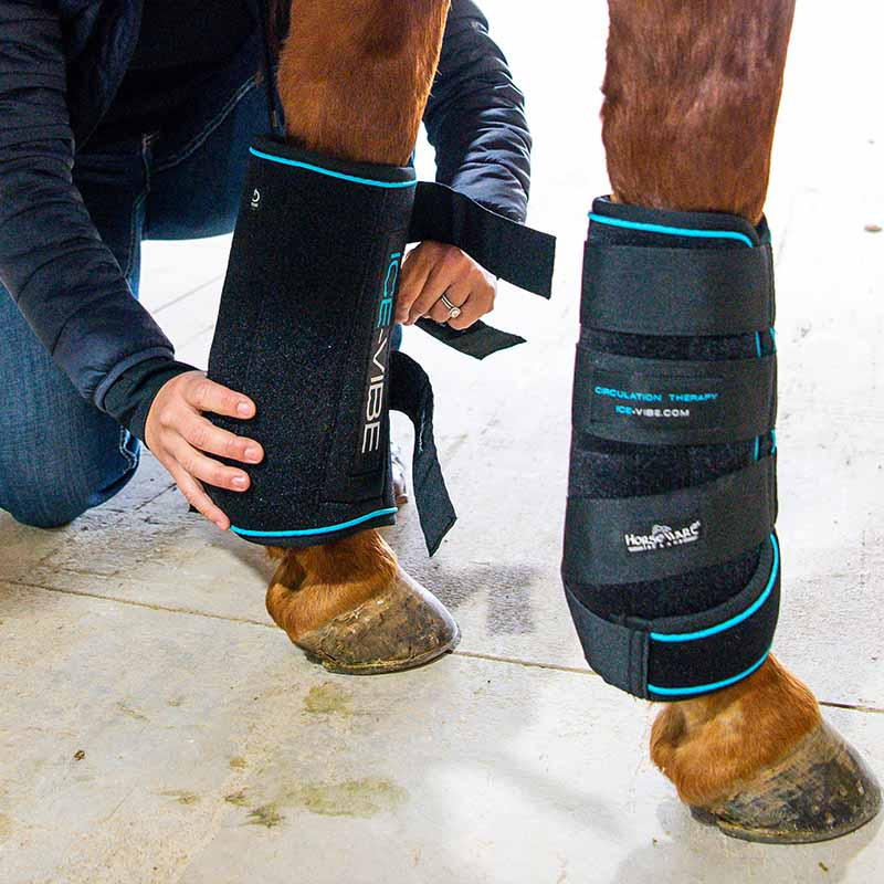 Kyldamasker Ice-Vibe LED Svart/Blå