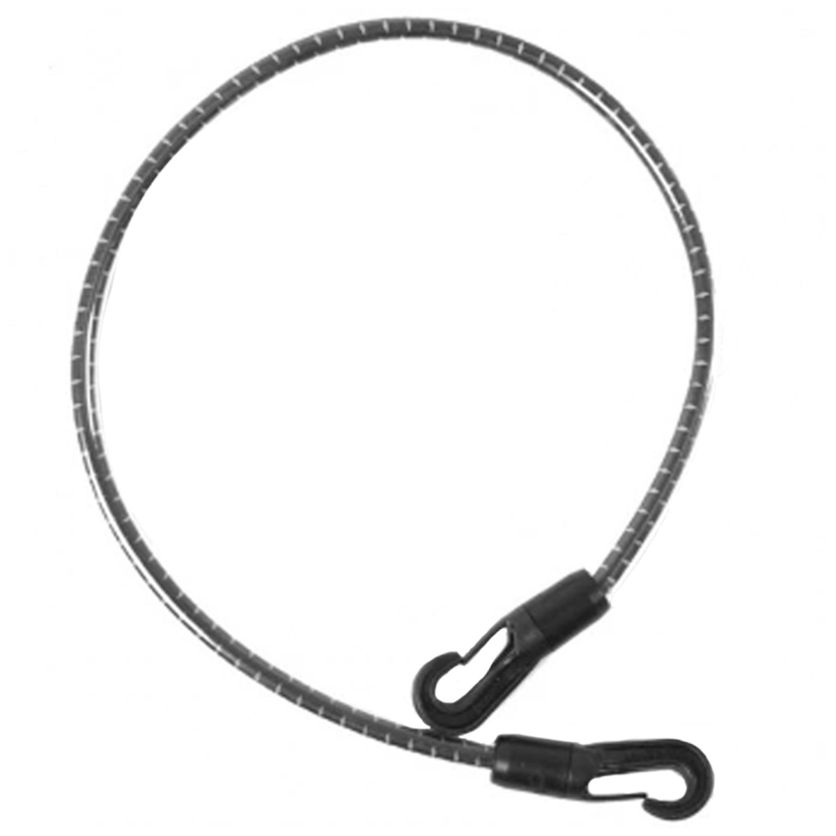 Svansrem Elastisk PVC Svart
