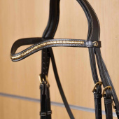 Pannband V-form Brass Clincher Dyon Collection Svart Pannband V-form Brass Clincher Dyon Collection Svart