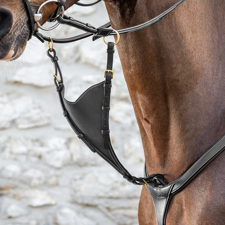 Kort Martingal Soft Bib DC Svart