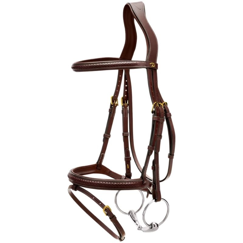 Träns Kombinosgrimma Plaited Dyon Collection Brun