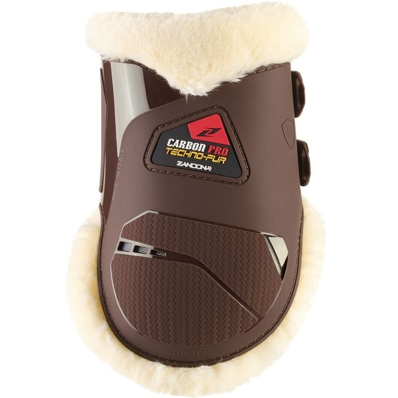 Bakskydd Carbon Pro Techno-Fur Brun