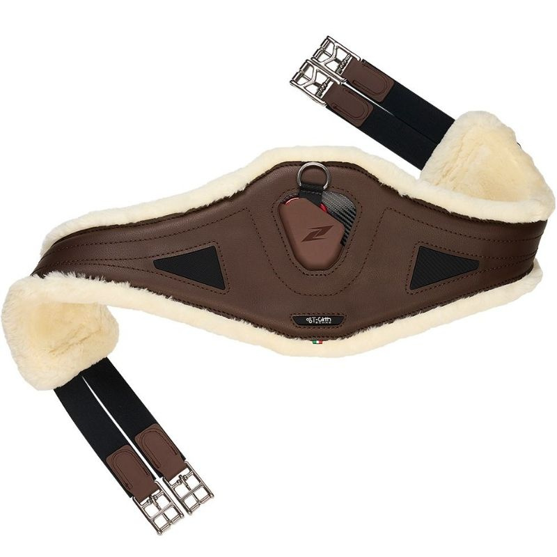 Sadelgjord Techno-Fur Candy Brun