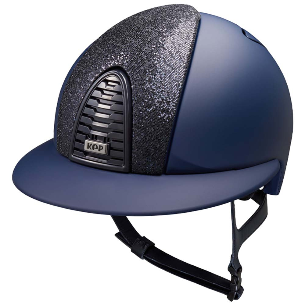 Ridhjälm Cromo 2.0 Matt Polo Inserto Glitter Marinblå