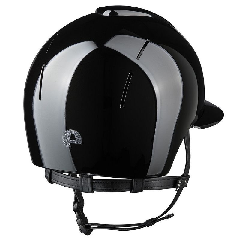 Ridhjälm Smart Nova Metal Polish Polo Star Svart/Silver