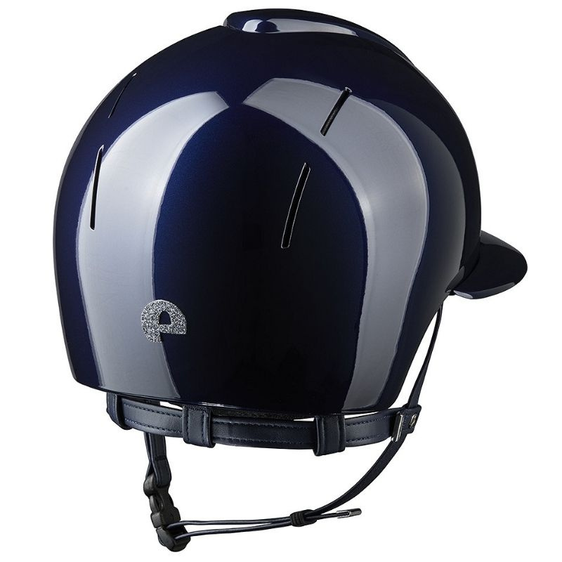 Ridhjälm Smart Nova Metal Polish Polo Star Marinblå/Silver