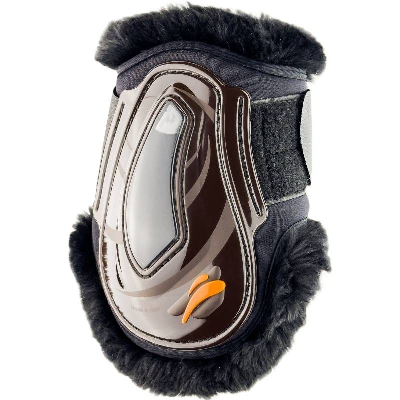 Strykkappor eAirshock Legend Velcro Fluffy Brun