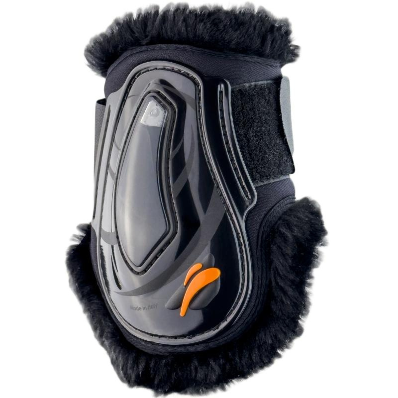 Strykkappor eAirshock Legend Velcro Fluffy Svart