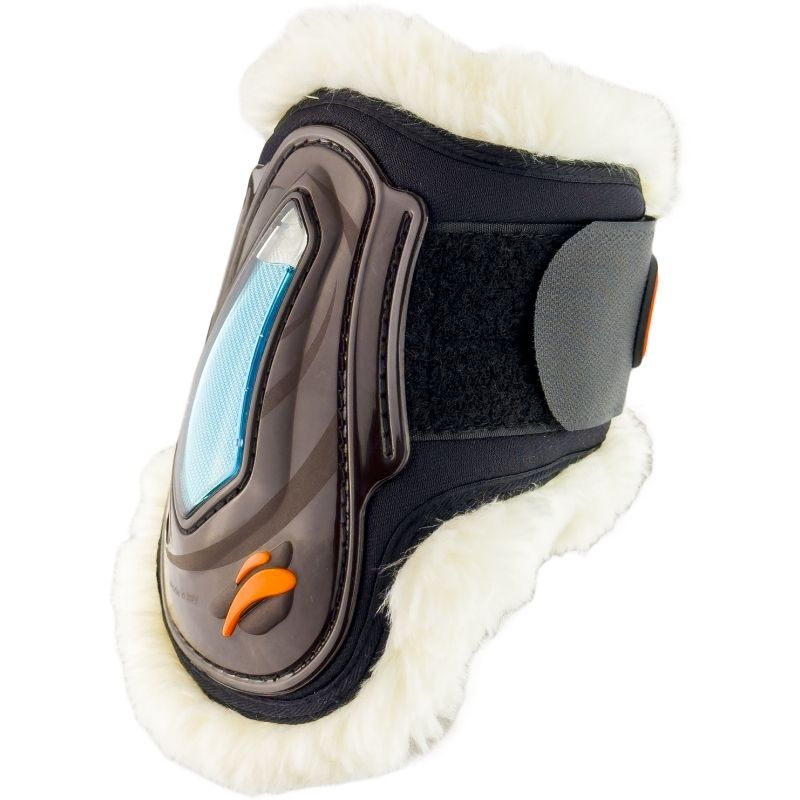 Strykkappor eAirshock Velcro Fluffy Brun