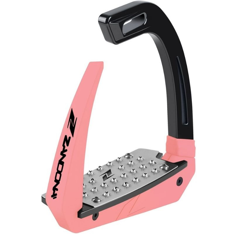 Säkerhetsstigbyglar Omnia Svart/Rosa