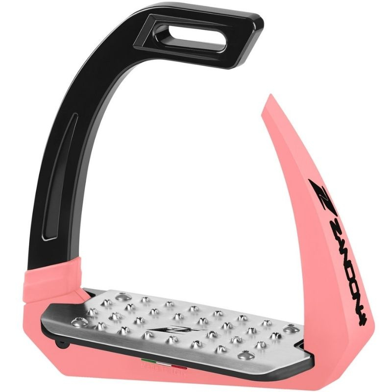Säkerhetsstigbyglar Omnia Svart/Rosa