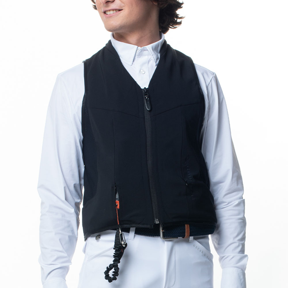 Säkerhetsväst Airbag Svart