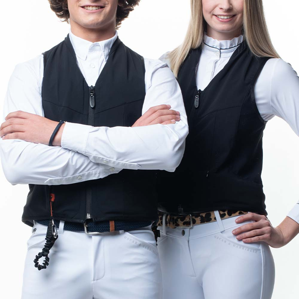 Säkerhetsväst Airbag Svart