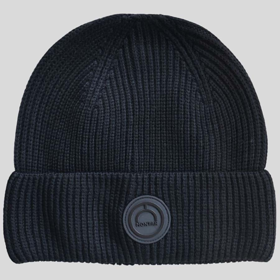 Mössa Knitted Wool Svart