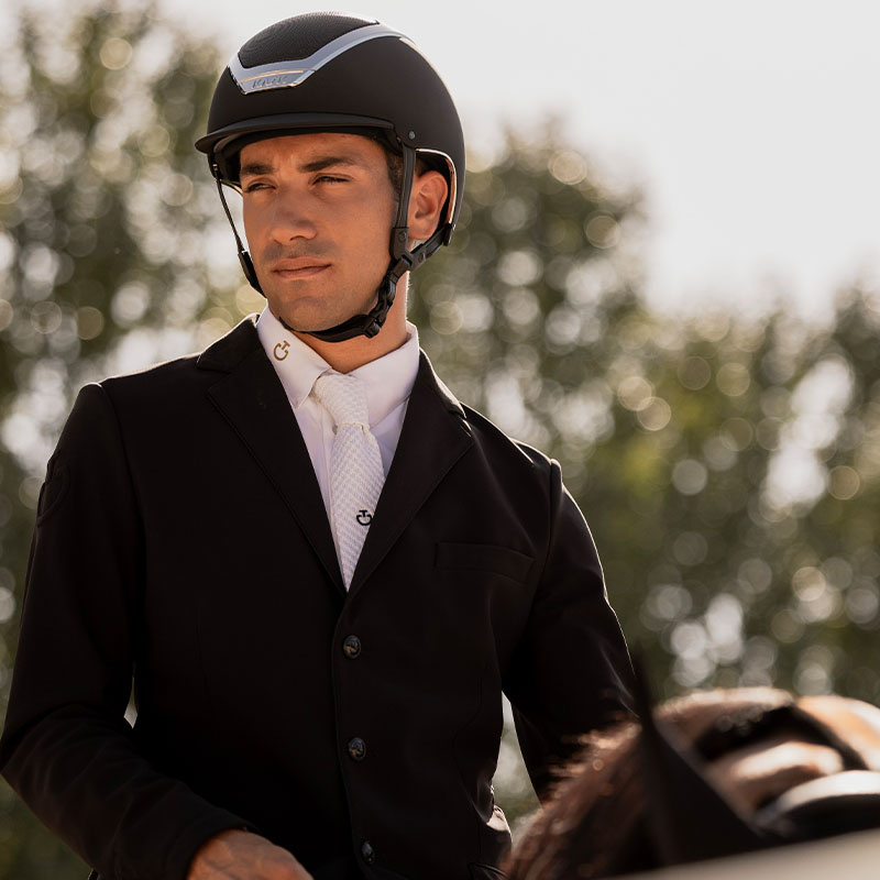 Ridhjälm Dogma Chrome Svart/Silver