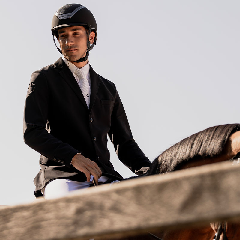 Ridhjälm Dogma Chrome Svart