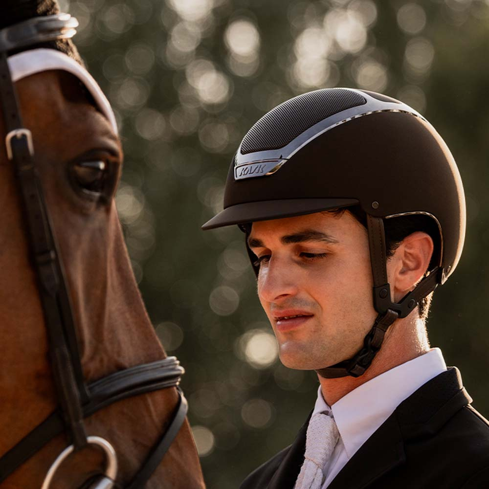 Ridhjälm Dogma Chrome Brun