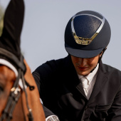 Ridhjälm Dogma Chrome Marinblå/Silver Ridhjälm Dogma Chrome Marinblå/Silver