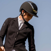 Ridhjälm Star Lady Chrome Svart/Silver Ridhjälm Star Lady Chrome Svart/Silver