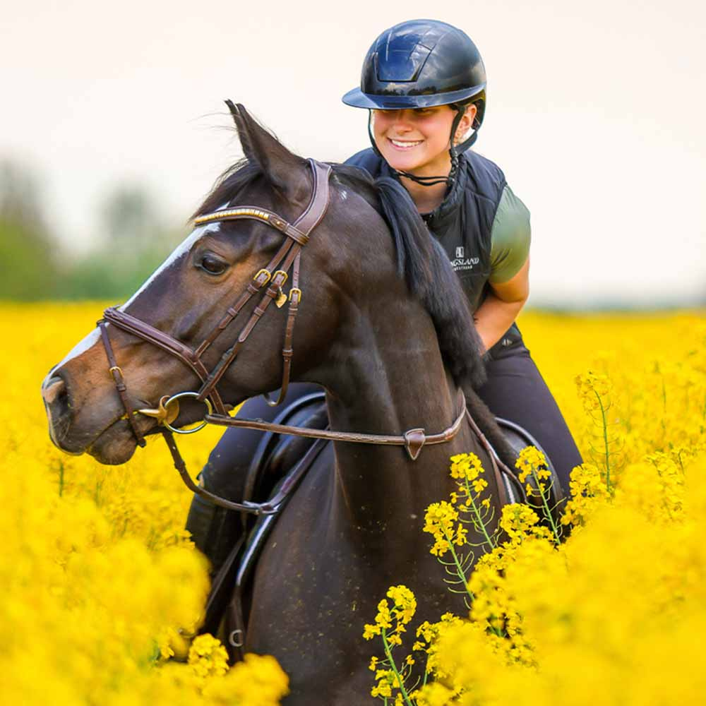 Ridhjälm Kooki Lady Shine Marinblå