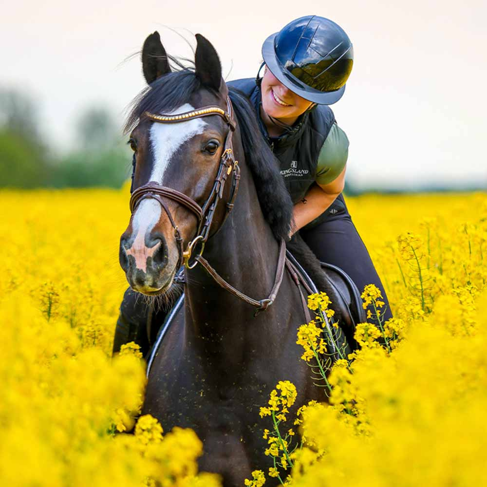 Ridhjälm Kooki Lady Shine Marinblå
